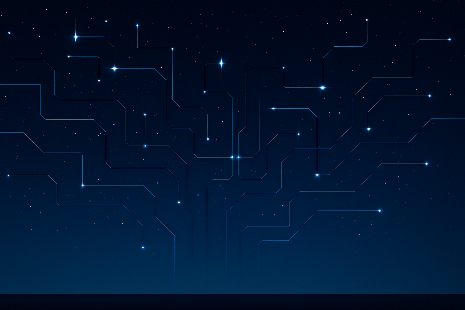 Fundo noturno futurista